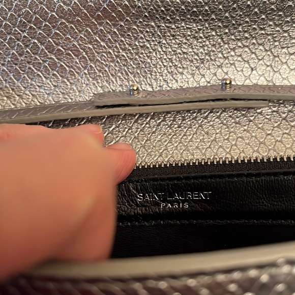 YSL silver snake pattern WOC - Picture 8 of 13